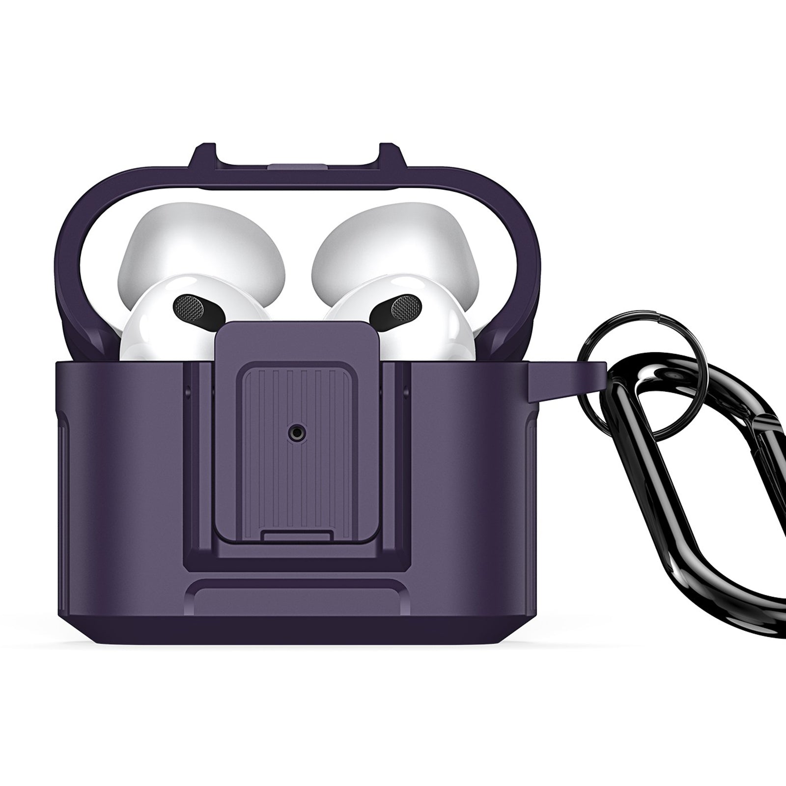 DUX DUCIS PECH Series for Apple AirPods 3 Protective Case Dust-proof Shell with Keychain DUX DUCIS PECH Series for Apple AirPods 3 Protective Case Dust-proof Shell with Keychain